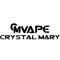 MVAPE CRYSTAL MARY stylized text logo with outlined futuristic font