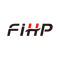 Logo of the International Hockey Federation featuring the letters 'FIH' in a stylized font, with two red lines above the 'i' and a swooping design on the 'H'.